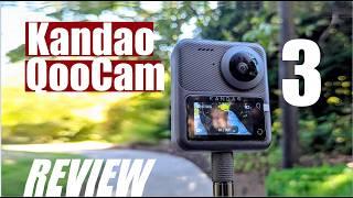 REVIEW: Kandao QooCam 3 - Feature Packed 360 Action Camera! Insta360 & GoPro Alternative?