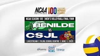 Benilde vs. Letran (Men's Volleyball Final Four) - Replay | NCAA Season 100
