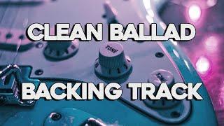 Slow Clean Ballad Guitar Backing Track E Minor