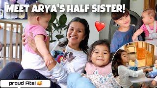 HALF SISTER NI ARYA ANG LAKI NA! NAKITULOG SA BAHAY NI EX- HUSBAND BACK TO MY KIDS! TEAM BLENDED