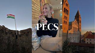 *super* chill travel vlog | Pecs, Hungary travel vlog | Destany Shelton