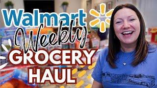 WALMART GROCERY HAUL | FAMILY OF FIVE | GROCERY HAUL + MEAL PLAN