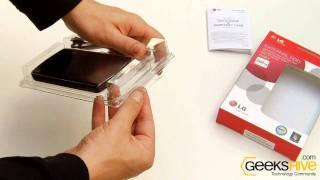 LG HXD7 High Quality 2.5" External Hard Drive - Unboxing by www.geekshive.com