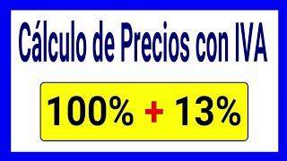 2.6 Cálculo de precios con IVA | 6° Unidad 4