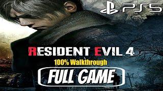 Resident Evil 4 Remake - FULL GAME 100% Gameplay Walkthrough 2023 (4K 60FPS)