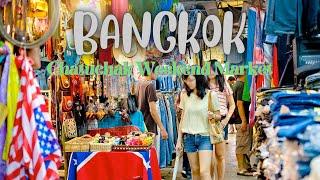 THAILAND - Walking at Bangkok in Chatuchak Weekend Market By Walk n Watching