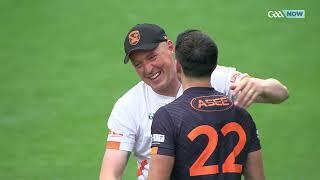 ROB FINNERTY & RORY GRUGAN BEFORE GALWAY V ARMAGH - 2024 ALL IRELAND FOOTBALL FINAL