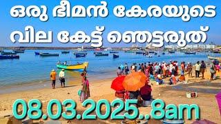 ഒരു ഭീമൻ കേര മീൻ വില കേട്ട് ഞെട്ടണ്ട #kadalkara #vizhinjam #kera