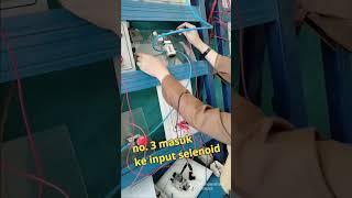 Rangkaian Elektropneumatik 1 silinder semi otomatis