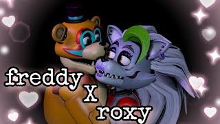 Glamrock Freddy x Roxy (FNAF_SFM_Security breach)