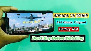 BGMI In iPhone 12 || Gaming Test  || A14 Bionic Chipset