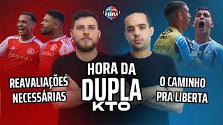  A Hora da Dupla KTO: O sonho (quase) impossível do Grêmio | Inter e as reflexões necessárias