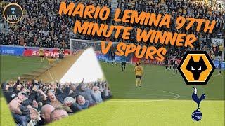 Mario Lemina 97th Minute Winner v Spurs!! South Bank view, final whistle scenes