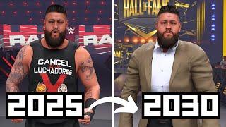 I Booked the Next 5 Years of Kevin Owens WWE Career (WWE 2K24)