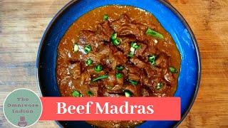 BEEF MADRAS CURRY - Spicy Beef Curry Recipe-  Real Anglo-Indian Recipe - The Real Deal