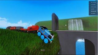 THOMAS AND FRIENDS Crashes Surprises Wooden Railway Alpha Testing 4 (Accidents Will Happen)