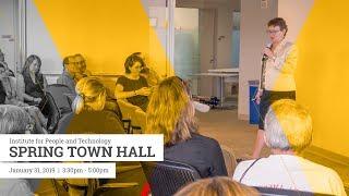 2019 IPaT Spring Town Hall