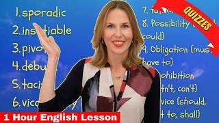 Speak English in 60 Minutes: Advanced English Lesson