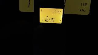 Radio Dabanga 11640khz Sudanese, 17:13 GMT picked up in Cape Town