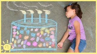 PLAY | Sidewalk Chalk 3 New Ways!