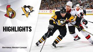 NHL Highlights | Senators @ Penguins 3/3/20