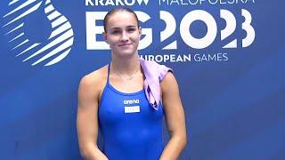 Helle Tuxen (NOR) | 3m Springboard | Women's Diving European Game 2023