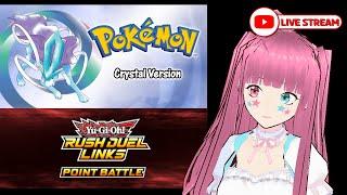 Pokémon Crystal Warmup, Then NEW BOX Duel Links Point Battle! Heavy Strike Excavator