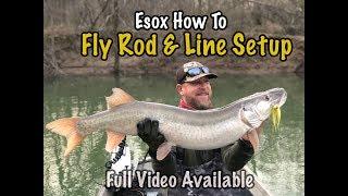 Pike Musky Fly Rod & Line Setups! The Right Way To Do It!