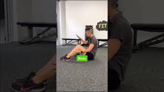 Get up from the floor more easily with stronger abs #seniorfitness