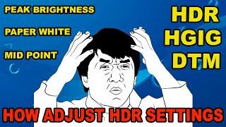 How to Adjust HDR Game Calibration Settings and What is HDR