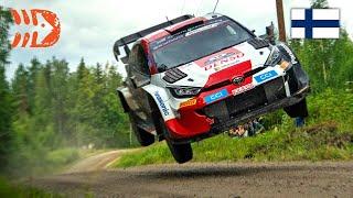 Best of WRC Rally Finland 2023 | Crashes, Action and Raw Sound