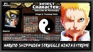 Играем в Naruto Shippuden Struggle Ninja EXTREME