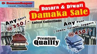 Any Shirts 350, Any Jeans 450 | Dasara Bumper Sale | Festival Offers | Mens Wear | MM Fashion Studio