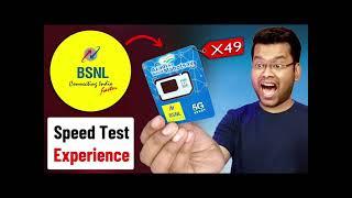 BSNL Sim Card Price |PORT |Speed Test 5Mb Pr Se..|Test And Call Quality Test | BSNL Network Problem!