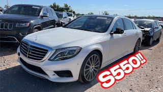 Copart Walk Around 6-21-21 + Cheap Hail Mercedes S550!!!