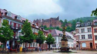 HEIDELBERG IN THE RAIN | ASMR | Relaxing day in Heidelberg