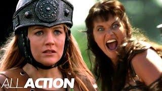 Xena and Gabrielle Fight The Romans | Xena: Warrior Princess | All Action