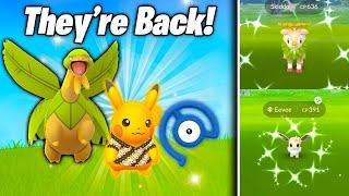 THESE *RARE* SHINY POKEMON ARE FINALLY BACK! New Safari Zone Events / Shiny Unown Spawns