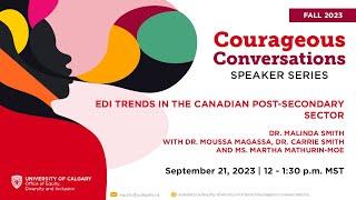 EDI Trends in the Canadian Postsecondary Sector