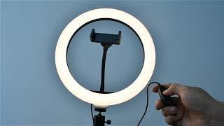 How to set up the UFULA selfie ring light stand