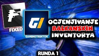 OKRŠAJ TITANA - GI VS FIXEDINHO | Ocjenjivanje Balkanskih Inventorya #01