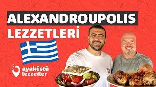 ALEXANDROUPOLIS LEZZETLERİ (Kapsamlı Dedeağaç seyahat rehberi) #VLOG 11 - Ayaküstü Lezzetler