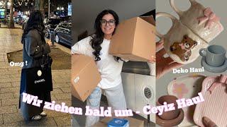 WIR ZIEHEN BALD UM !  Ceyiz Haul, Shopping in Düsseldorf &&&  | SARA & DOLUNAY