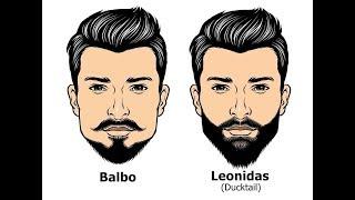 7 ESTILOS DE BARBA em quase 1 minuto (7 BEARD STYLES) 2019