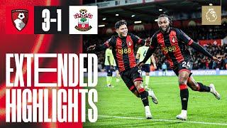 Extended Highlights: Fine Evanilson finish and Semenyo stunner as Cherries sweep aside Southampton