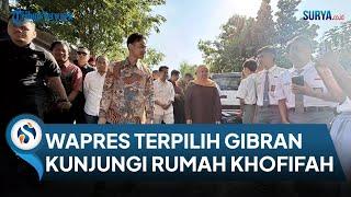 Wapres Terpilih Gibran Rakabuming Raka Silaturahmi ke Kediaman Khofifah, Kaget Karena Satu Ini