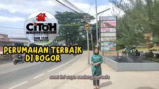 Gerbang perumahan Cibungbulang Town Hill (CITOH). perumahan subsidi terbaik di bogor