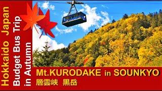 HOKKAIDOX / SAMPLE ITINERARY / SOUNKYO in AUTUMN / 北海道X / 行程様本 / 層雲峡 - 紅葉秋季