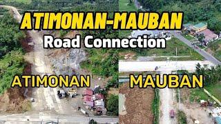ATIMONAN-MAUBAN ROAD CONECTION | Eco  Tourism Road | Aerial View