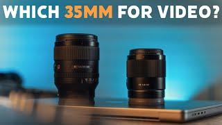Sony 35mm Comparison for Video Shooters | G-Master f/1.4 vs FE f/1.8
